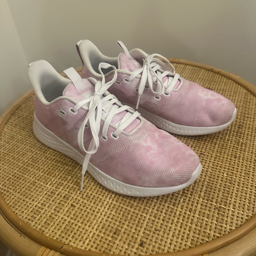 Adidas pink tie-dye Sneakers Size 9